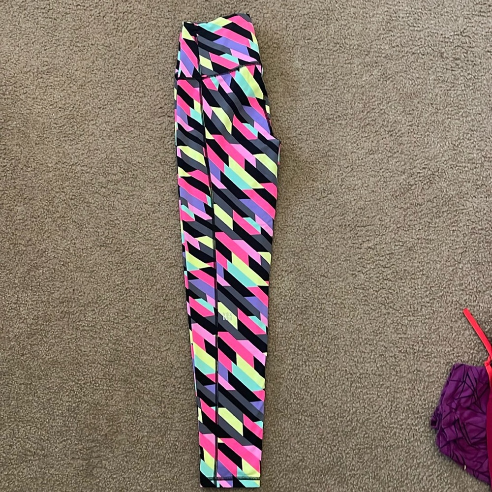 VS sport neon workout leggings